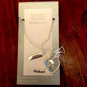 Looking Glass Silver Necklace